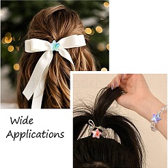 70шт УФ-покрытие Радужные переливающиеся акриловые бусины&nbsp;PACR-CJ0001-30