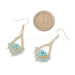 Серьги-капли из нержавеющей стали&nbsp;EJEW-MZ00643-02