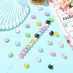 36 шт. 9-цветные бусины из сплава с напылением&nbsp;FIND-CJ0003-30