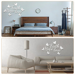 Акриловые настенные наклейки&nbsp;DIY-WH20013-60A