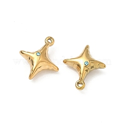 Подвески из нержавеющей стали 304 со стразами&nbsp;STAS-L308-04C-G