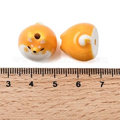 Фарфоровые бусины ручной работы&nbsp;PORC-G015-01B