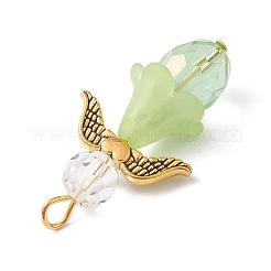 5шт 5 цвета стеклянные подвески&nbsp;PALLOY-JF03347