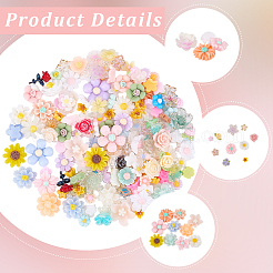 3 набор из 150 шт. непрозрачных смоляных кабошонов&nbsp;CRES-CP0001-10