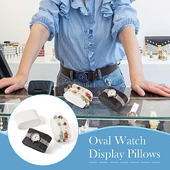 8 шт. двухцветные подушки для часов из искусственной кожи&nbsp;ODIS-TA0001-05