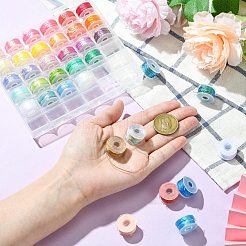 36 рулон 36 цвета 6-слойная полиэстеровая металлизированная нить&nbsp;ST-CJ0042-002