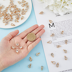 60 шт. подвески из сплава в форме капли&nbsp;KK-HY0002-94