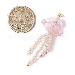 Стекло с большими акриловыми подвесками&nbsp;PALLOY-JF04982-01