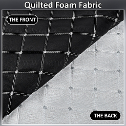 ПВХ кожа и хлопок и полиэстер ткань&nbsp;DIY-WH0671-191A