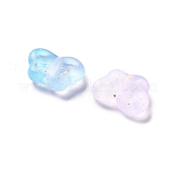 Прозрачные акриловые бусины градиентного цвета&nbsp;X1-OACR-M023-05D