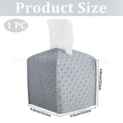 1 шт. коробки для салфеток из искусственной кожи с перекрещивающимися краями&nbsp;CON-CL0001-04B