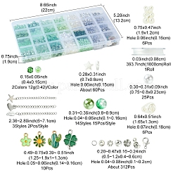 Набор для самостоятельного изготовления браслетов из стеклянных бусин&nbsp;DIY-FS0007-69
