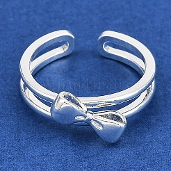 Латунные открытые манжеты для женщин&nbsp;RJEW-K284-01P