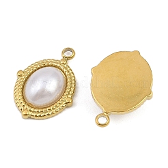 Подвески из искусственного жемчуга ABS из нержавеющей стали 304 STAS-Z166-21D-G