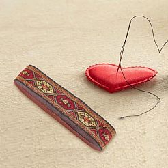 Лента из полиэстера в этническом стиле&nbsp;OCOR-WH0077-37C