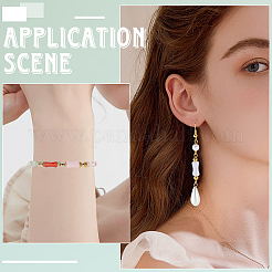 200 шт. стеклянные бусины для выпечки&nbsp;DGLA-PA0001-05