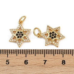 Латунные микро проложить кубического циркония подвески&nbsp;KK-C093-26B-G