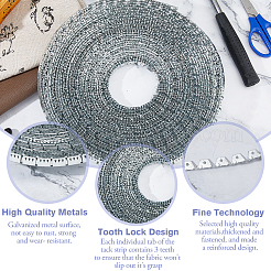 20м оцинкованная железная декоративная планка&nbsp;IFIN-WH0816-003P