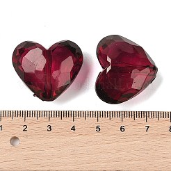 Прозрачные акриловые бусины&nbsp;PL318Y-8