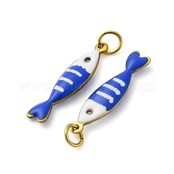 Подвески из нержавеющей стали 304 с эмалью&nbsp;STAS-E550-40G-01