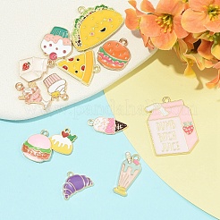 14 шт. 14 стильных подвески из сплава и нержавеющей стали 304 с эмалью&nbsp;ENAM-YW0008-50