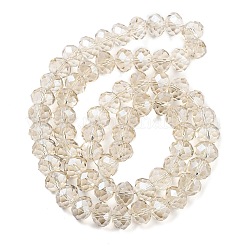 Стеклянные бусины Rondelle из австрийского хрусталя с имитацией ручной работы&nbsp;X-G02YI0P3