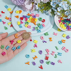 100 шт. Непрозрачные акриловые бусины&nbsp;OACR-DR0001-01