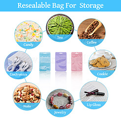 40 шт. 4-х видов прямоугольных пластиковых пакетов с застежкой-молнией «инь-ян»&nbsp;ABAG-TA0001-23C