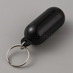 Пластиковый подвесной брелок в форме таблетки&nbsp;KEYC-WH0027-113B