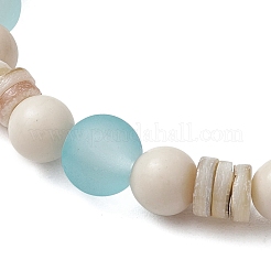 Браслеты в стиле бохо из натуральных ископаемых&nbsp;BJEW-JB11863