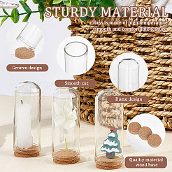 Стеклянный купол&nbsp;AJEW-CP0005-62C