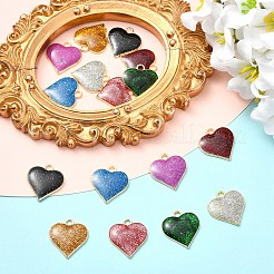 16шт 8 цвета подвески из цинкового сплава&nbsp;ENAM-YW0008-35