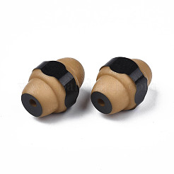 Двухцветные акриловые бусины&nbsp;SACR-S274-06