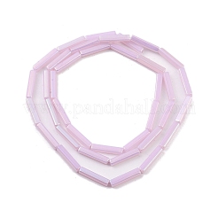 Стеклянные бусины с гальваническим покрытием &nbsp;EGLA-Q128-11A-AB03