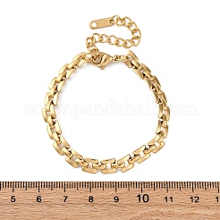 Браслеты-цепочки из нержавеющей стали 304 в виде пантеры для женщин&nbsp;BJEW-C076-03G