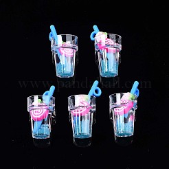 Подвески из смолы с имитацией фруктового чая&nbsp;CRES-S359-31