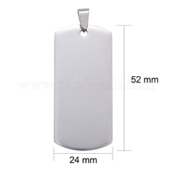 Большие подвески из нержавеющей стали 304&nbsp;STAS-I140-19B-S