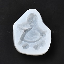 DIY мини Хэллоуин череп пищевые силиконовые Молды для статуй&nbsp;LS-DIY-G054-C02