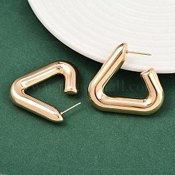 Латунь серьги&nbsp;EJEW-H168-14C-G