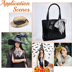 2 шт. двухцветный защитный полиэстеровый шарф для женщин&nbsp;DIY-CY0002-05