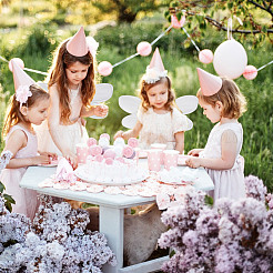 Крылья бабочки из полиэстера и перьев&nbsp;AJEW-WH0542-82