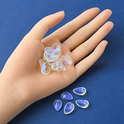 Гальванические подвески из прозрачного стекла&nbsp;GLAA-YW0003-13