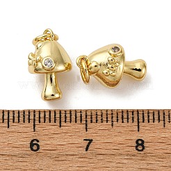 Латунные микро проложить кубического циркония подвески&nbsp;KK-P308-23G