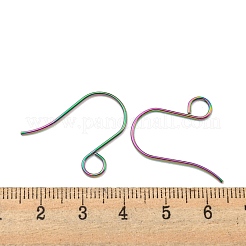 Ионное покрытие (ip) 316 нержавеющая сталь французские серьги крючки&nbsp;LS-JX138RC