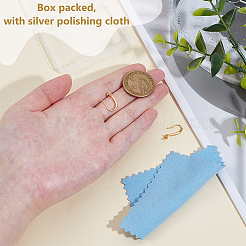 1 пара 925 сережек из стерлингового серебра&nbsp;STER-BC0003-59G