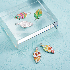 Подвески из эмали и сплава&nbsp;PALLOY-TAC0009-25P