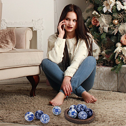 10шт фарфоровые бусины ручной работы&nbsp;PORC-UN0001-06