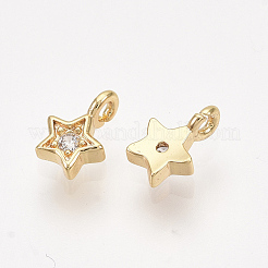 Латунь подвески&nbsp;KK-T038-554G-NF