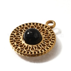 Природные подвески обсидиана&nbsp;LS-STAS-M057-02G-01