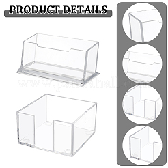 2шт. 2 стиля акриловый держатель для визиток&nbsp;ODIS-WR0001-09